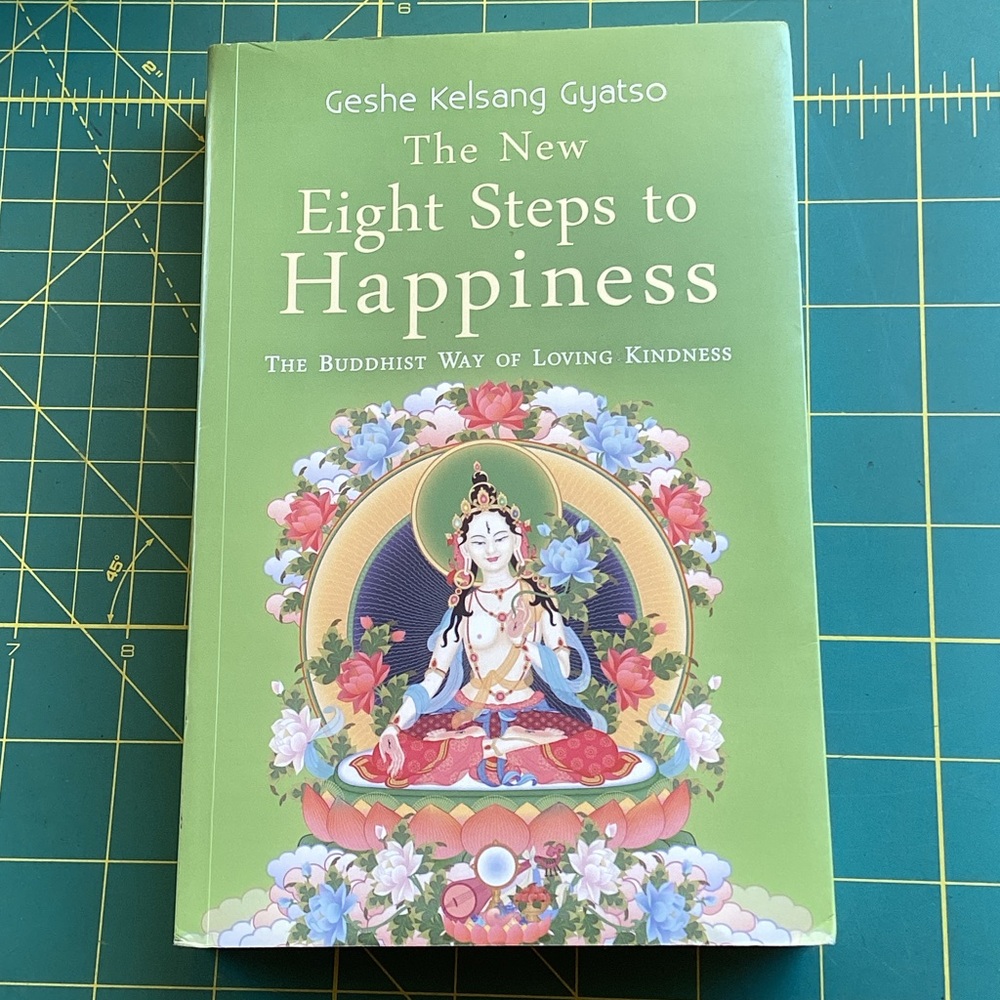 The New Eight Steps to Happiness Book Buddhism Spirituality Meditation Gifts